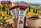 Starbucks VIA Instant Italian Roast Dark Roast Coffee — 100 Single-Serve Packets