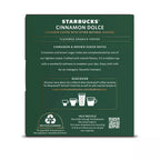 Starbucks Cinnamon Dolce Nespresso Vertuo Coffee Capsules — 64 Count (8 Boxes)