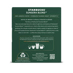 Starbucks Sunsera Blend Blonde Roast Nespresso Vertuo Coffee Capsules — 64 Count (8 Boxes)