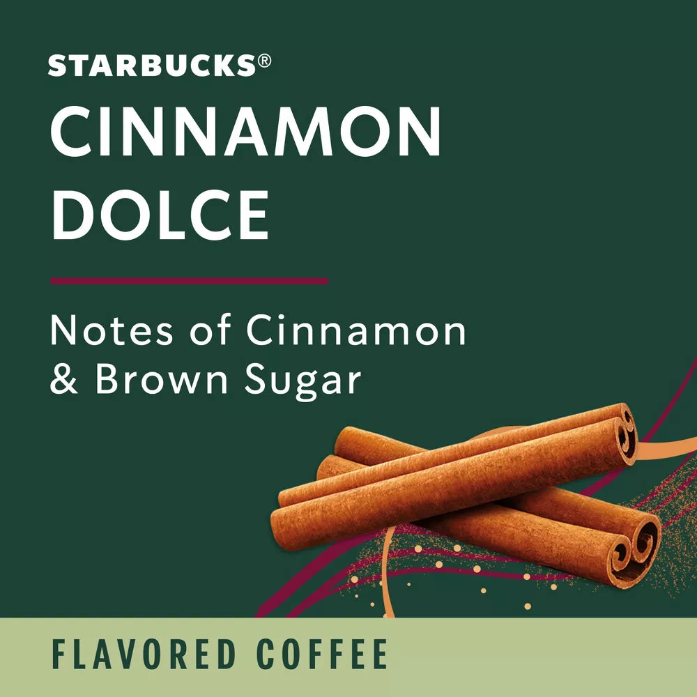 Starbucks Cinnamon Dolce Nespresso Vertuo Coffee Capsules — 64 Count (8 Boxes)