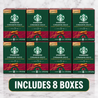 Starbucks Cinnamon Dolce Nespresso Vertuo Coffee Capsules — 64 Count (8 Boxes)