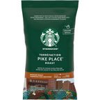 Starbucks Pike Place Ground Coffee — 36 Single-Pot Packets (2.5 oz Each)