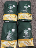 Starbucks Blonde Espresso Roast Whole Bean Coffee — 7 lb (4 × 28 oz Bags)